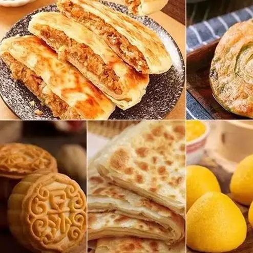 Desktop Pancake Pressing Machine Multi-Mold Compatible Commercial Peach Cookie Mung Bean Cake Shaping Equipment