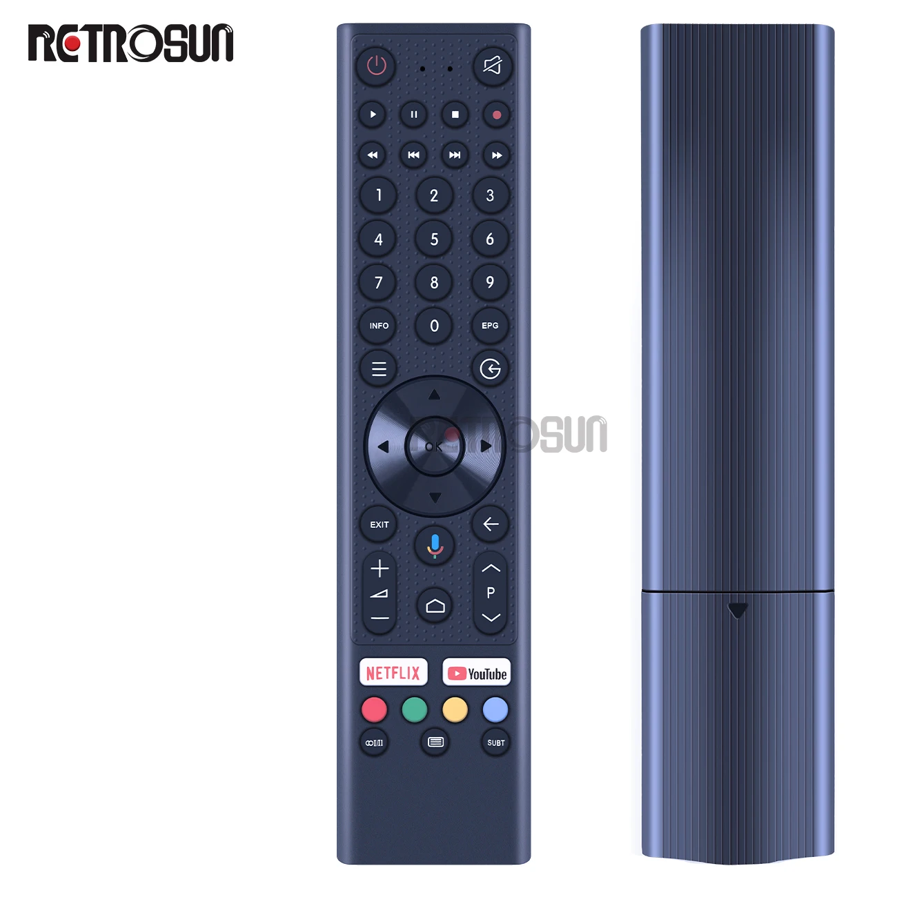 New for JVC TV Smart tech hr46a stt001 RM-C3414 30604611CXHUN004 NO vocie Remote Control