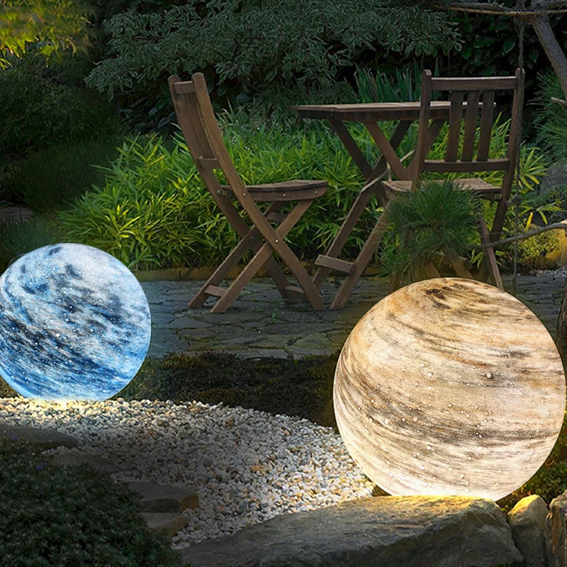 

Outdoor Lawn Light Waterproof Villa Garden Light Landscape Light Planet