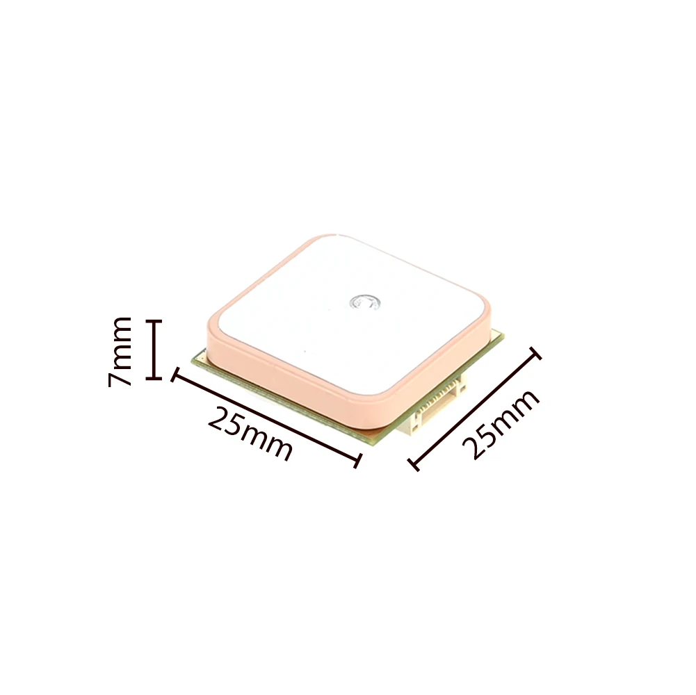 QUESCAN M10FLY 10Hz UBX-M10050-KB M10 GPS GNSS Module with Compass Support GPS Galileo GLONASS BeiDou QZSS SBAS,25mm*25mm