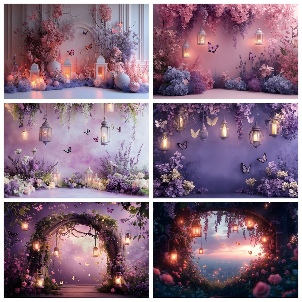 

Dreamy Forest Background Fairy Tale Castle Wonderland Jungle Baby Shower Birthday Wedding Photography Backdrop for Photo Studio