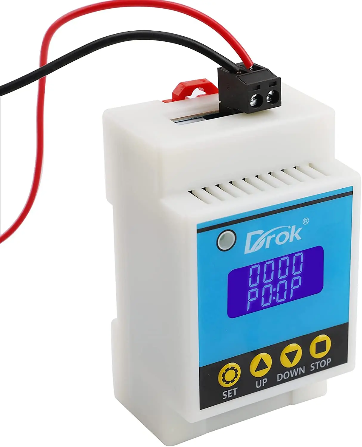 

Delay relay module, DROK DC 6-30V 6V 12V 24V 0.01s-999min 50-130mA digital timer cycle delay, power switch controller,