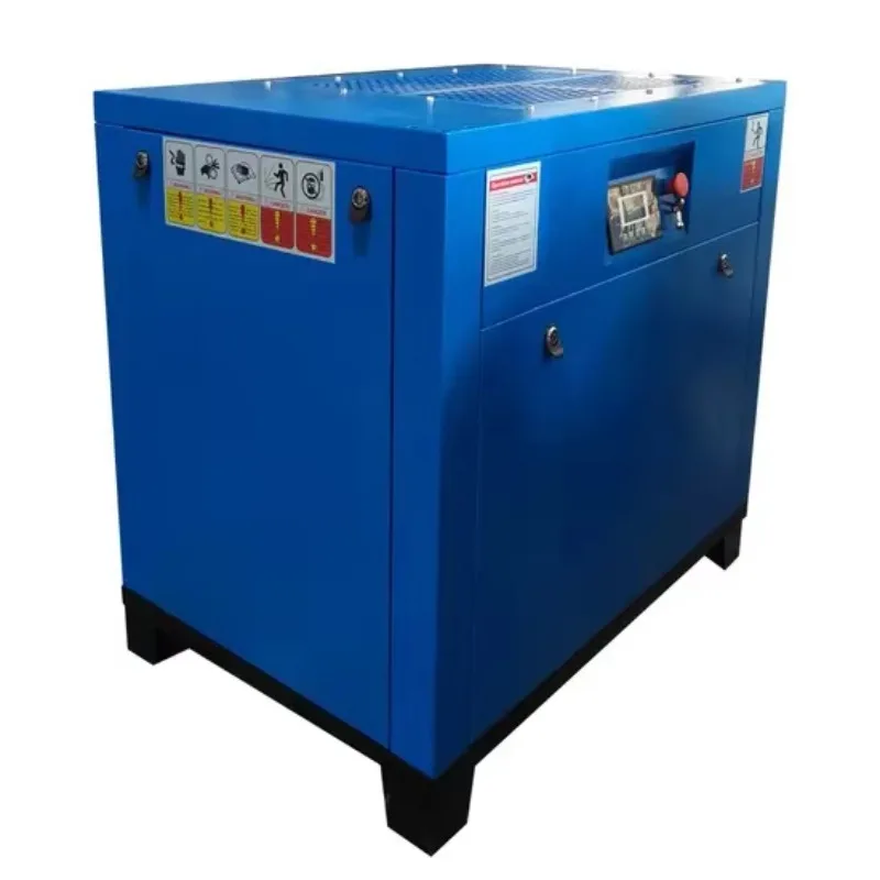 Industrial Permanent Magnet Variable Frequency Rotary Screw Air Compressor Single Stage