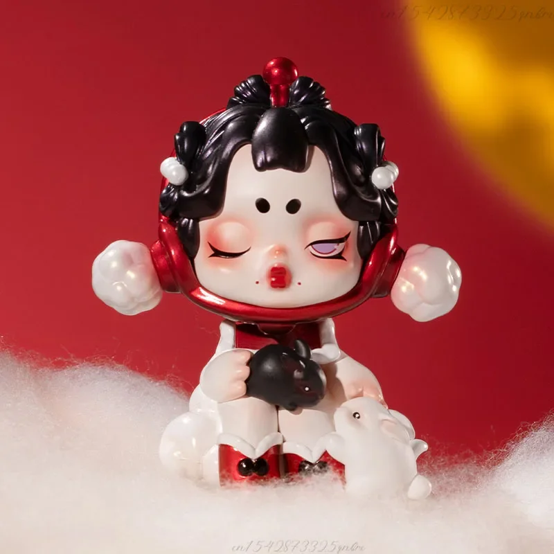 

Skullpanda Three, Two, One! Happy Chinese New Year Mystery Box Guess Bag Toys Doll Cute Anime Figure Desktop Ornaments Gift