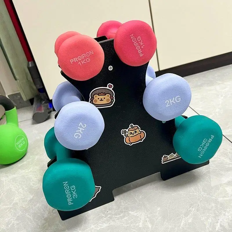 support-de-rangement-pour-equipement-de-gym-a-domicile-support-d'halteres-multifonctionnel-a-trois-niveaux-organisateur-de-rangement-sportif-et-de-fitness-mural-d'angle