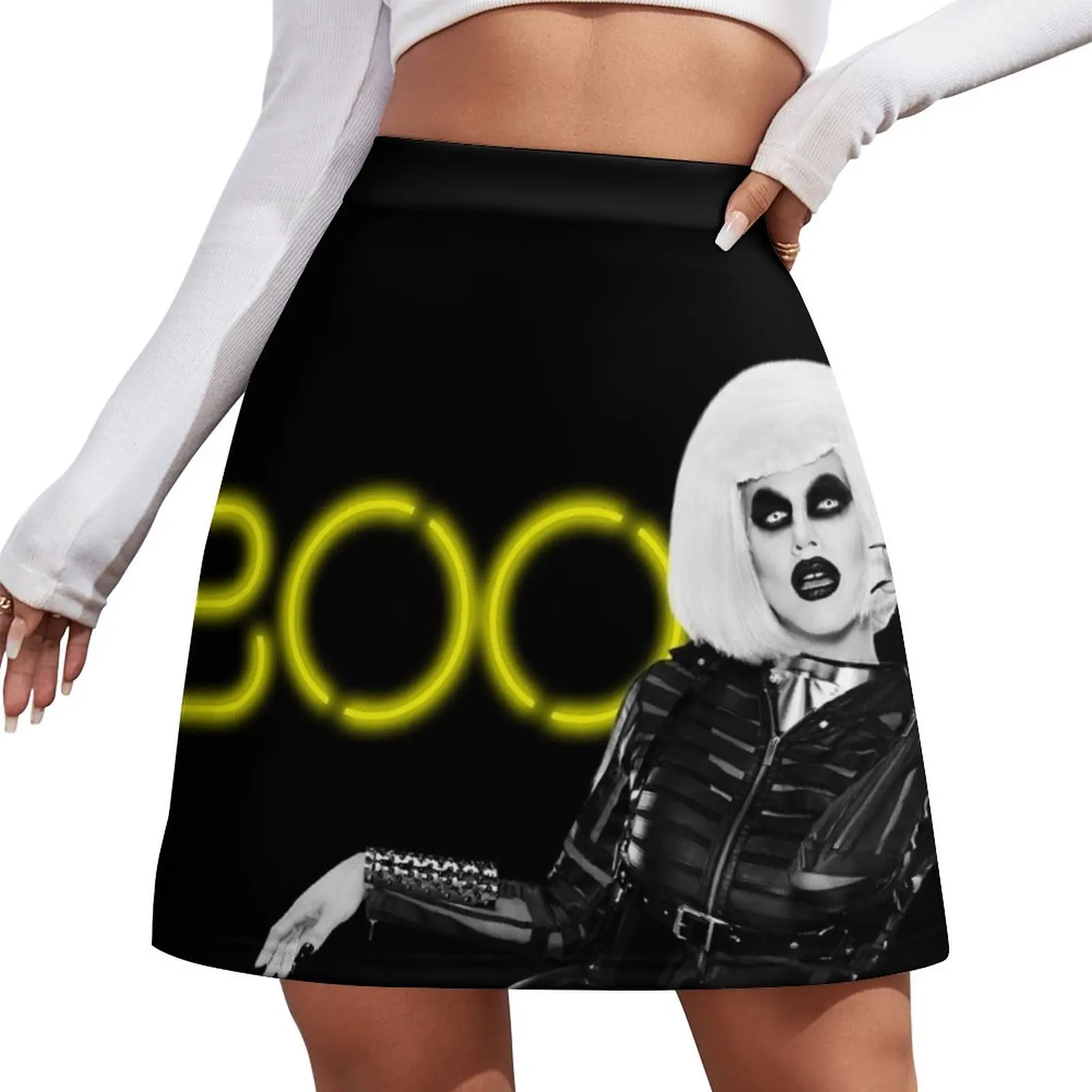 

Boo! - Sharon Needles Mini Skirt cosplay luxury evening dresses 2025 rave outfits for women night club outfits Mini Skirt