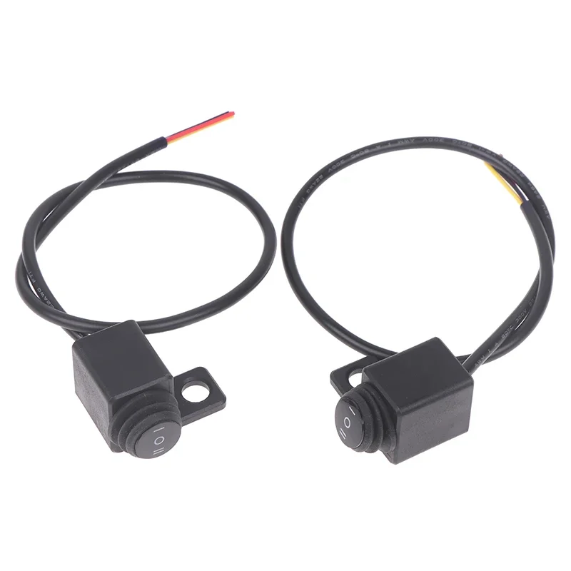 On-Off-On Switch (3 Step) Waterproof Side Mirror Mount Heavy Duty Universal Spotlight Switch For All Models 12V LED Light Switch