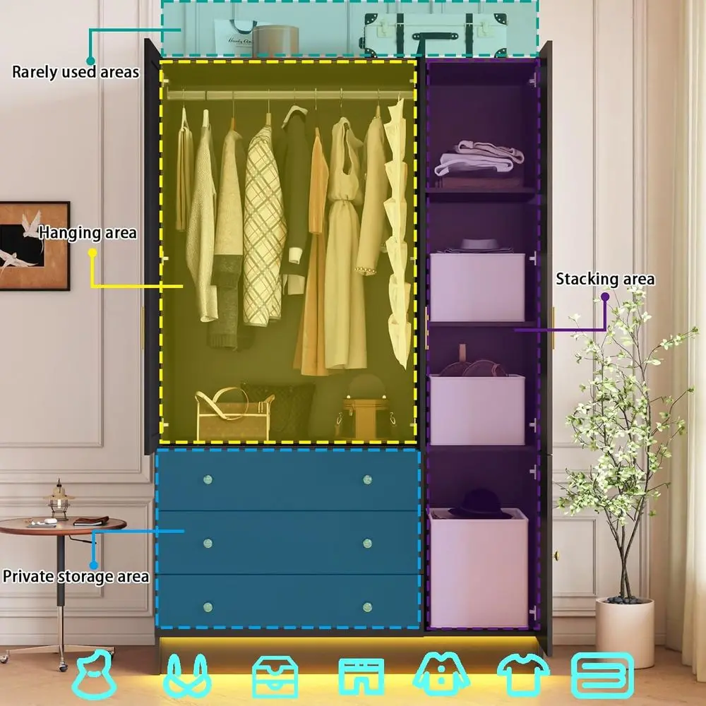 Thumbnail 4 - #12 Latest Armoires & Wardrobes Offers