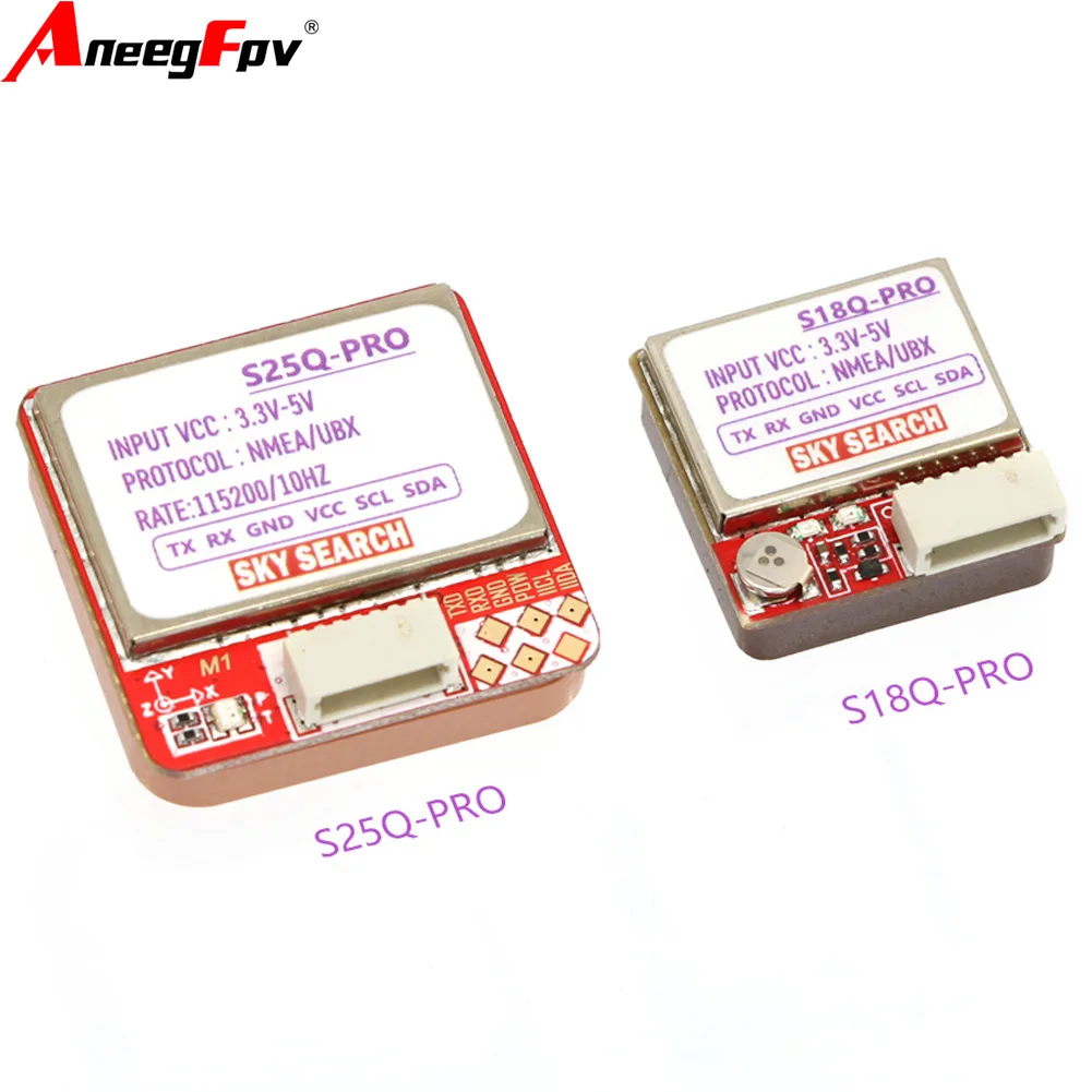 SKY SEARCH S18Q-Pro S25Q-Pro U-Blox GPS مع بوصلة تناسب Betaflight، Inav، APM، PIX4 لأجزاء الطائرة بدون طيار RC FPV #1