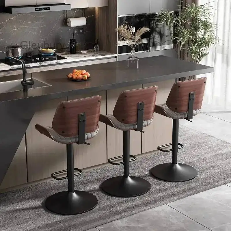 

Kitchen Rattan High Chairs Bars Folding Stool Bar Chair Modern Kitchen Stools Island Ergonomic Chair On Taburete Alto Wheels