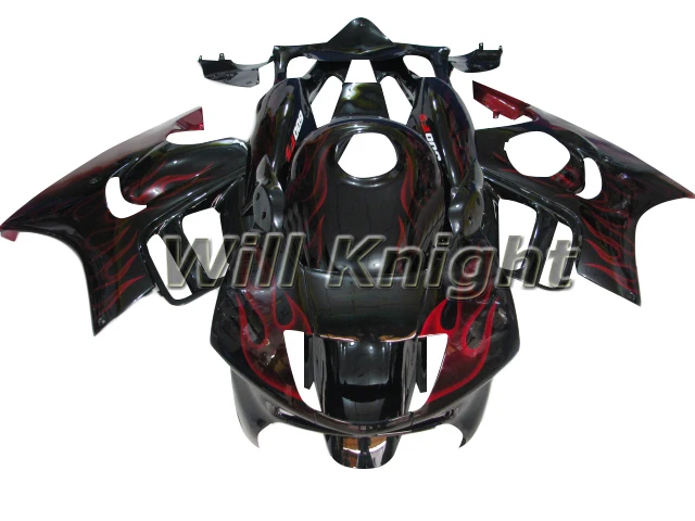 

Intelligent Library Body Fairing For Honda CBR600 F3 1997 1998 Red Flame