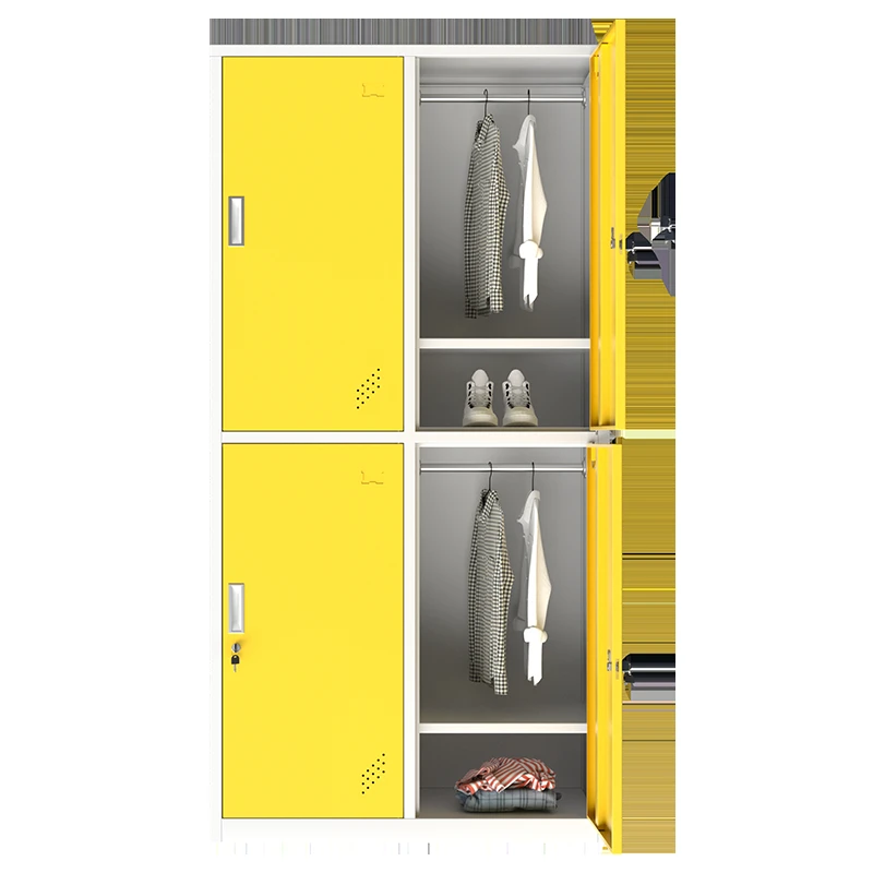 Wholesale Modern 4-Door Steel File Locker Storage Cabinet For Home Office Hotel School & Workshop Use Living Room Furniture