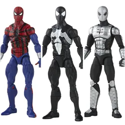 Original Hasbro Marvel Legends Vintage Retro Ben Reilly Classic Black Spider Man Armor MK1 Symbiote Venom 6