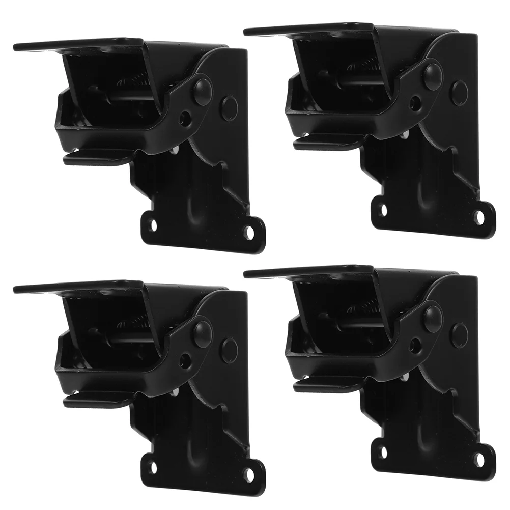 4 Pcs Table Leg Folding Hinge Chair Foldable Hinges Bracket Shelf Brackets Support