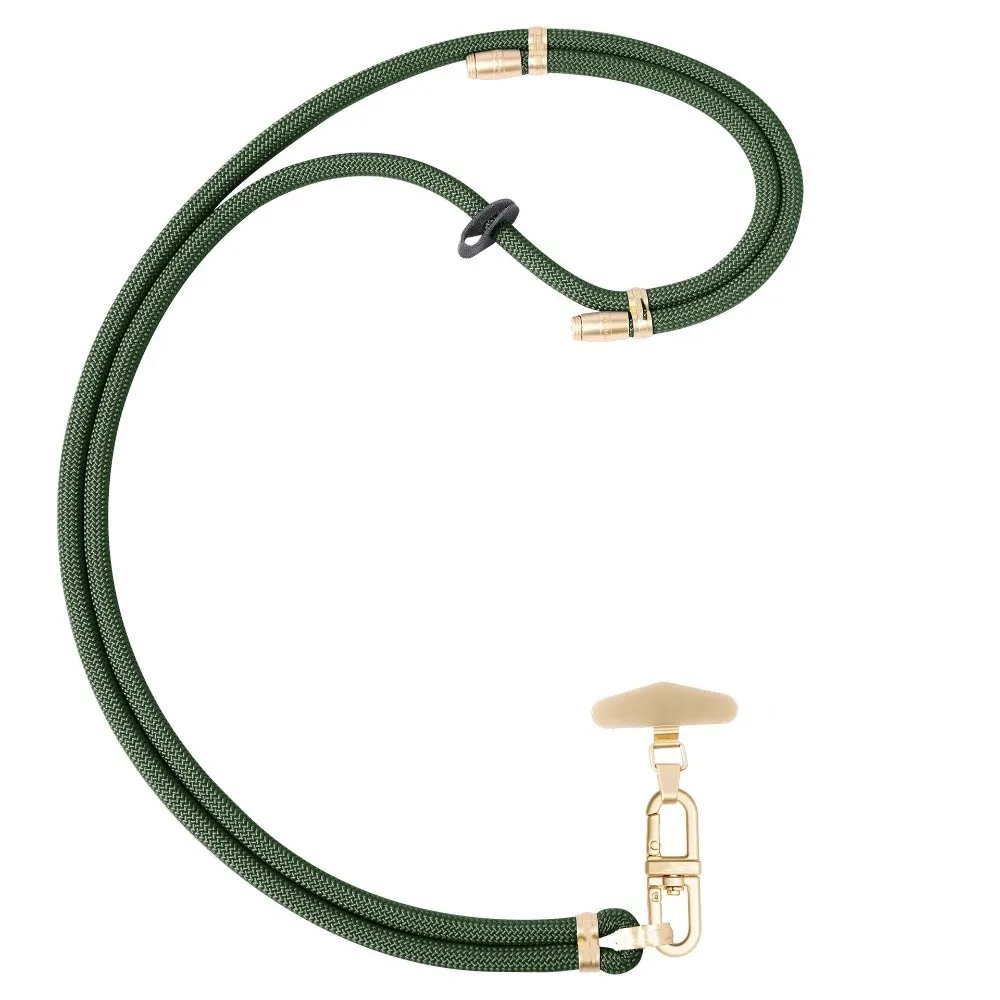 

Регулируемый ремешок для мобильного телефона, длинный подвесной ремешок для телефона через плечо, съемная металлическая пряжка, цепочка для мобильного телефона