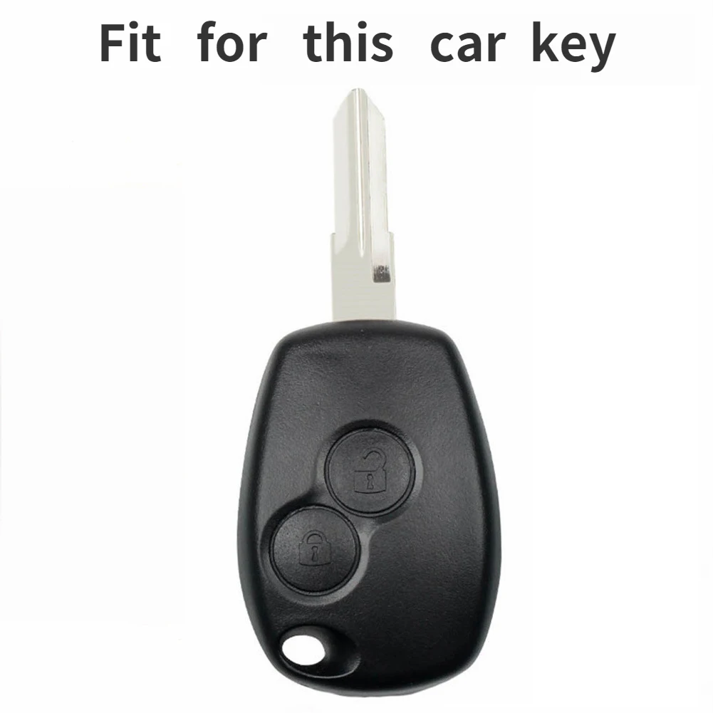 Carbon ABS Car Key Case Cover Fob for Renault Clio Logan Sandero Megane Modus Espace Kangoo Twingo Scenic Remote Key Protector