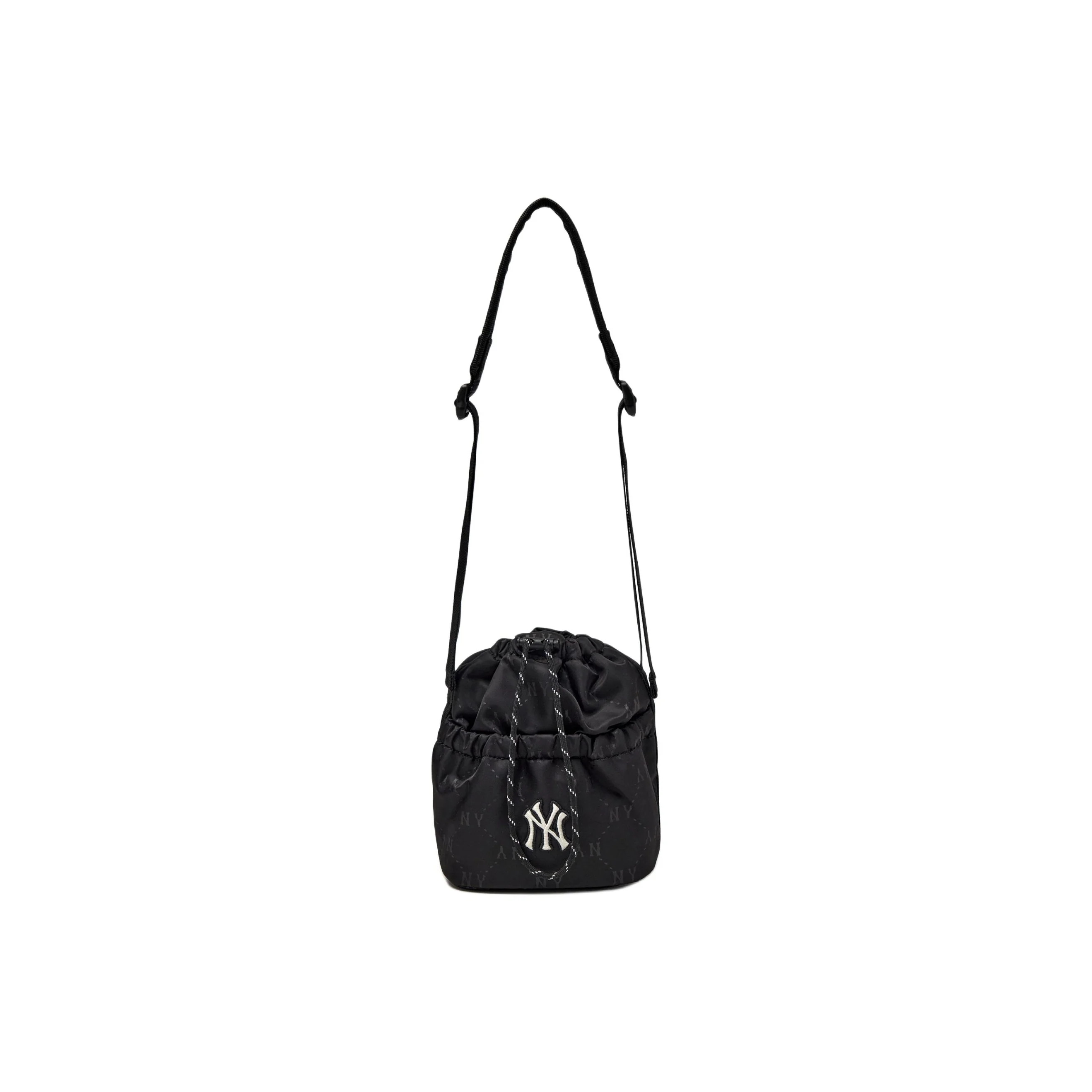 Bolsa de ombro MLB New York Yankees em nylon/poliamida e poliéster mini unissex preta