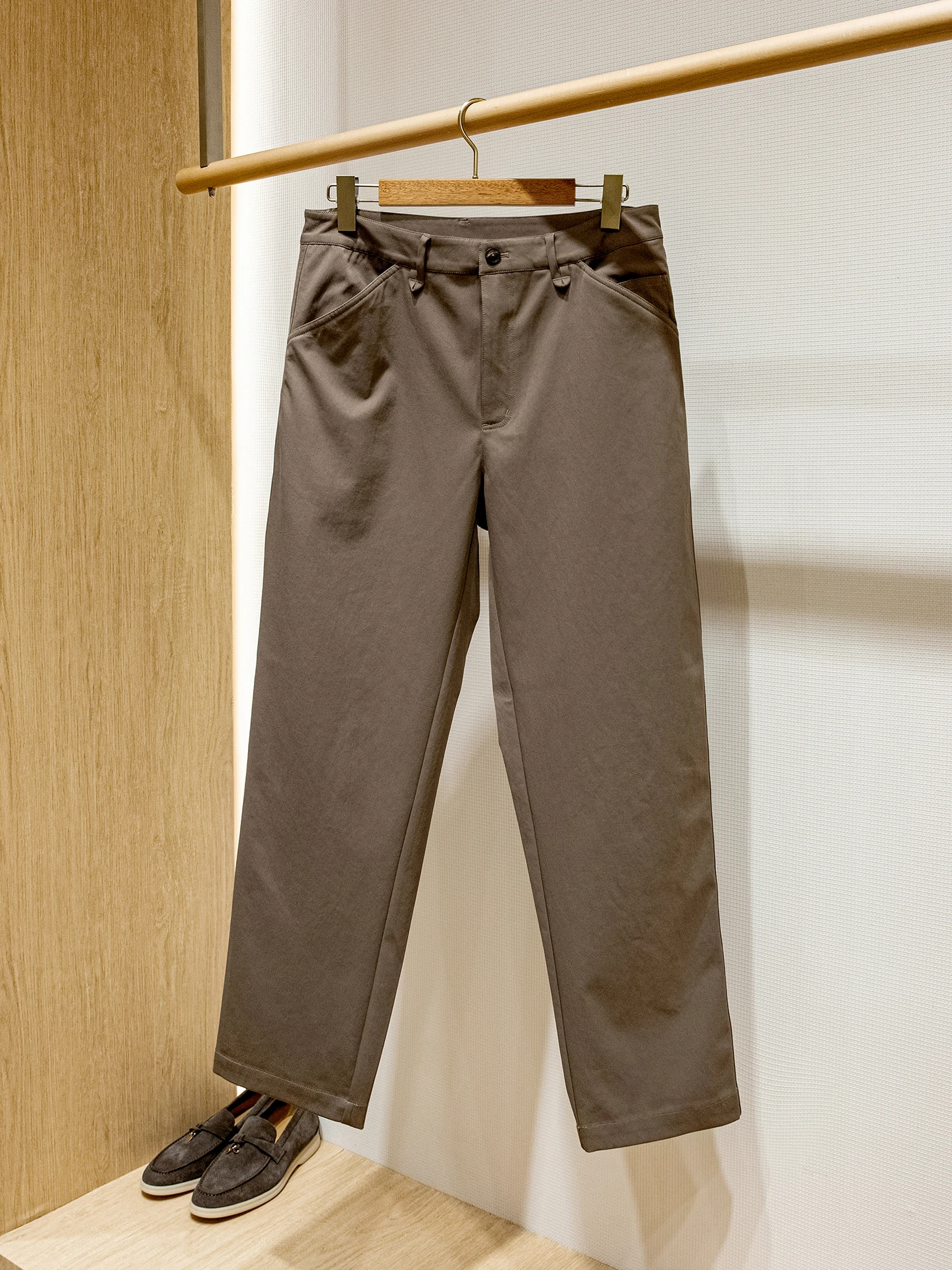 بنطال كاجوال مستقيم للرجال من القماش الوظيفي PR #3