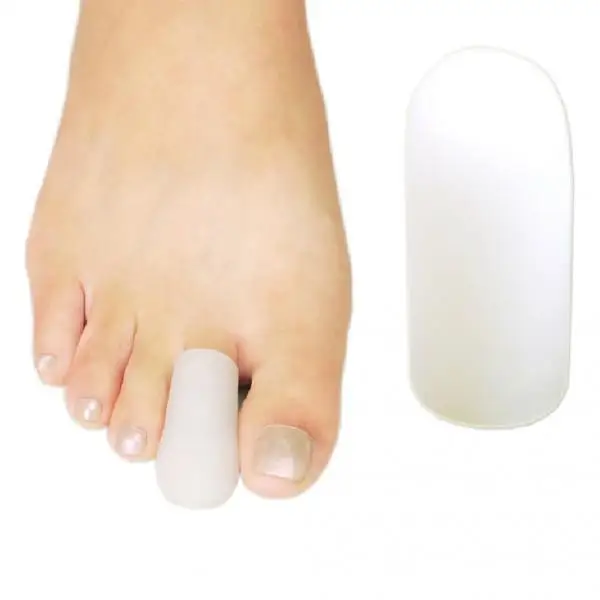 Silicone Gel Toe Protector Caps Anti Friction Cushion Covers for Preventing Blisters and Calluses
