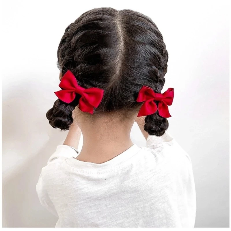 Ensemble de pinces à cheveux fleur élégantes pour enfants, épingle à cheveux pour dames, accessoires pour cheveux, style coréen, 2 pièces