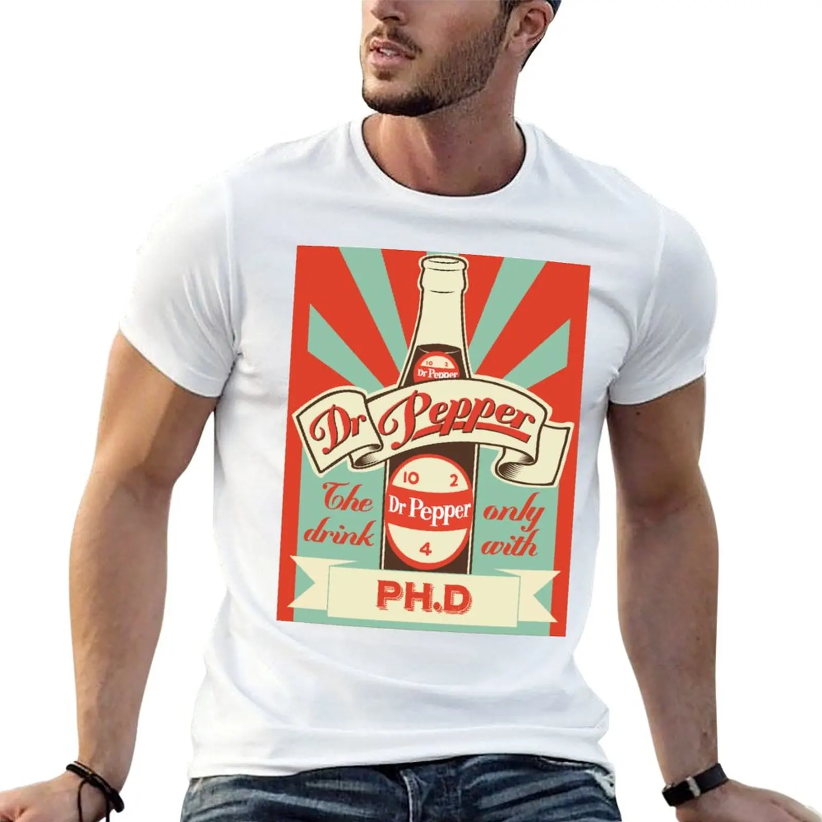 

Dr. Pepper Vintage T-Shirt t shirts with prints essential t shirt T-Shirt