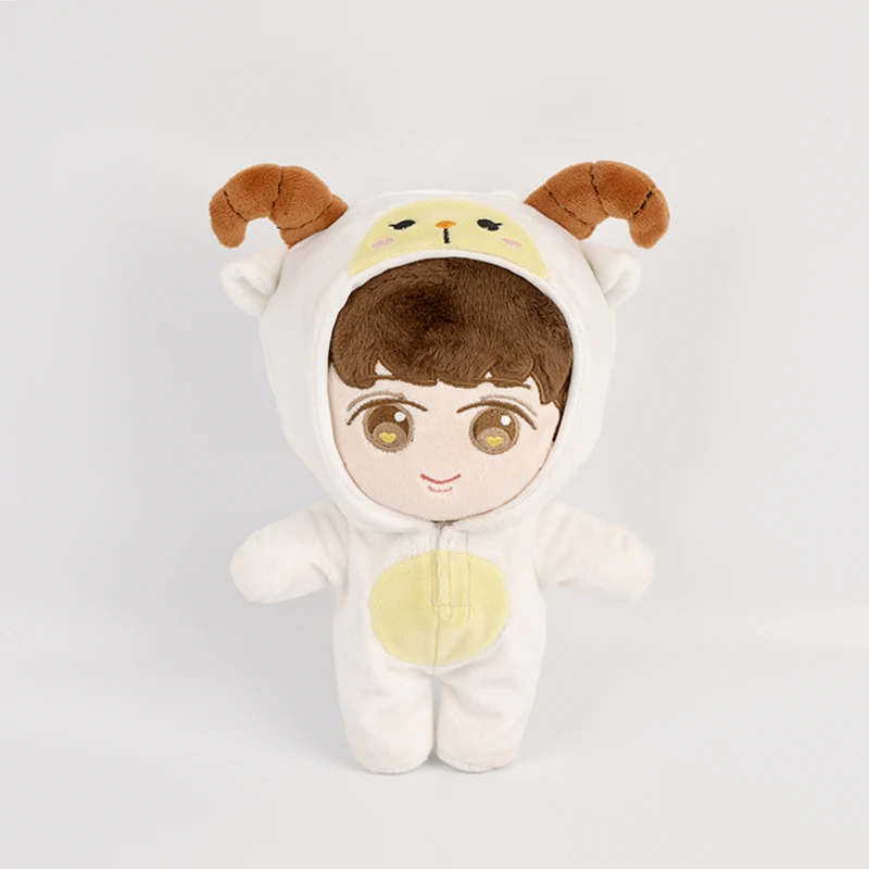 EXO Plush Doll Kpop Support Star Fans Stuffed Toys Cute BAEKHYUN CHEN KAI LAY SEHUN D.O. CHANYEOL SUHO XIUMIN Korean Gifts images - 6