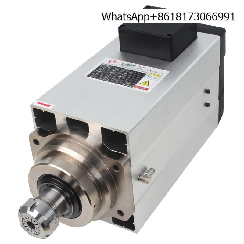 12KW Changsheng spindle motor engraving machine electric ER32ER40 square 18000 rpm 380v
