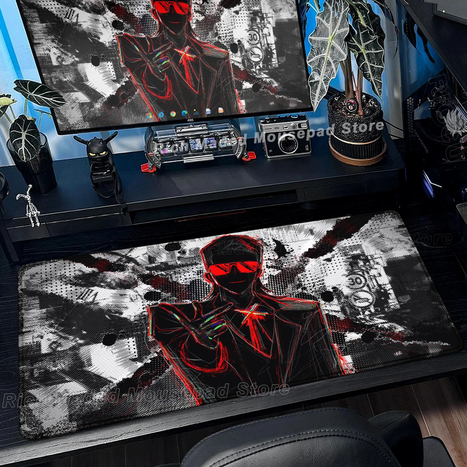 

Anime Mousepad PC Gamer Mouse Mat Laptop Accessories To Be Hero X Gamer Large Mouse Pad Mechanical Keyboard Manga Desk Pad 40×90