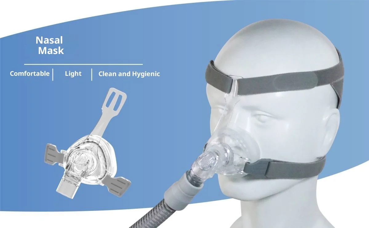 

Nasal Mask of Ventilator Widely Applicable Brands Adaptive Design Adjustable Bandage Closely Fit Genuine Original Comfortable