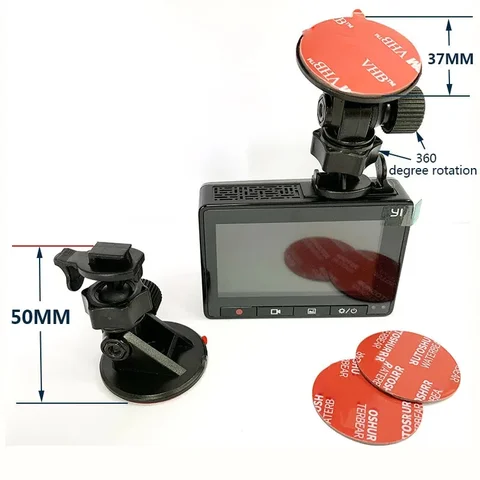 Крепление для зеркала xiaomi Yi Dash Cam, крепление для Yi Dash Cam, держатель для Xiaomi YI DVR, мини-кронштейн для автомобильного видеорегистратора, чашка
