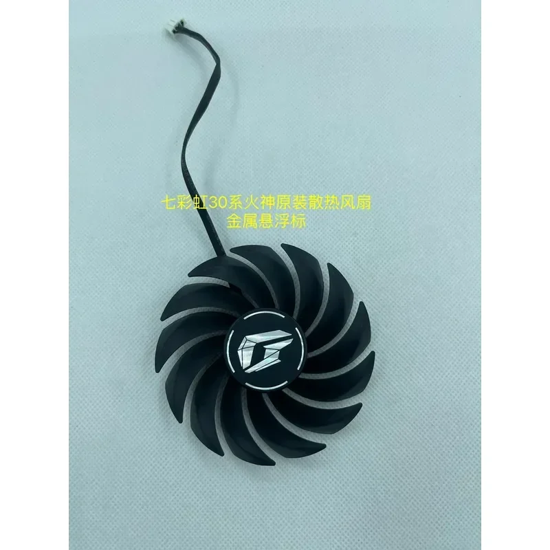 Graphics Card Cooler Fan for Seven Rainbows RTX3060 RTX3070 RTX3080 RTX3090ti Vulcan OC Original Replacement Fan