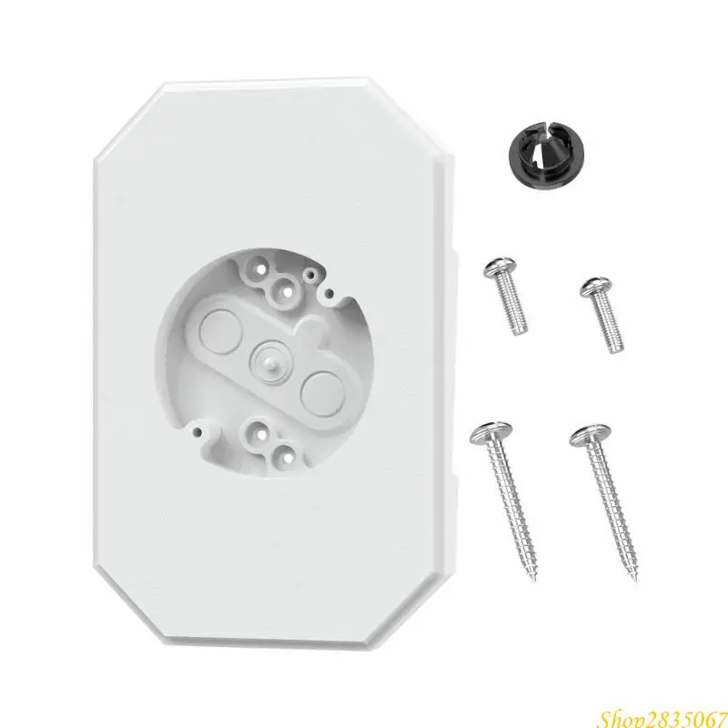Paintable Siding Mounting Systems with Electrical Enclosures Accessory for Double Lap and 4Inch Vinyls Wall Daily Use 831F