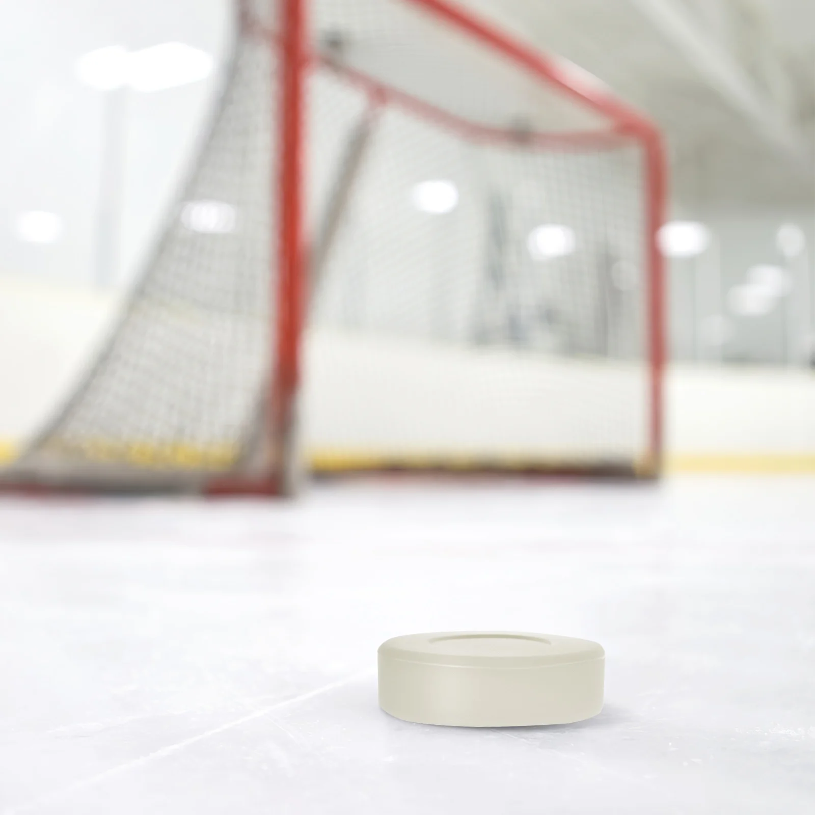 3-delige ijshockeypucks Oefenhockeypucks Lichtgevende ijshockeyballen Sportfan Hockeypucks hockeypuck rond