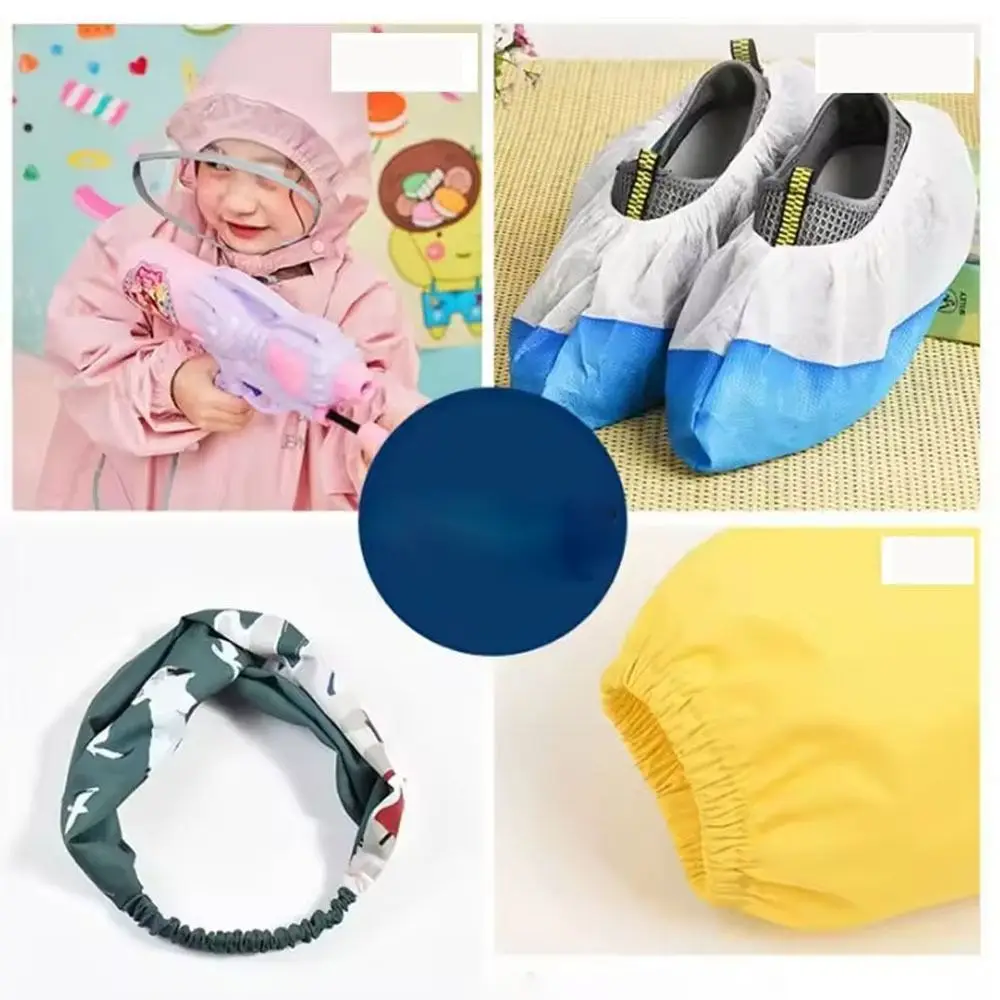 6/8/10 مللي متر أربطة مرنة مسطحة أبيض/أسود لتقوم بها بنفسك شريط مطاطي مرن القماش الملابس شريط مرن لحزام السراويل