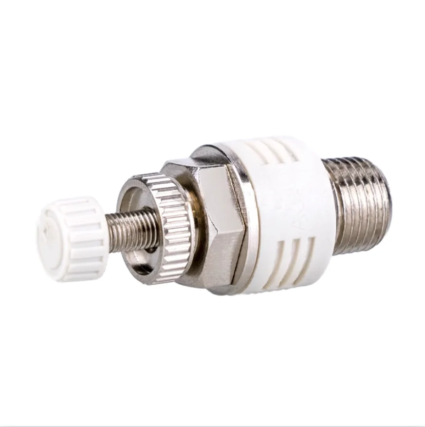 Adjustable silencing ASN2-M5 01 03 04 Pneumatic threaded exhaust throttle valve silencing