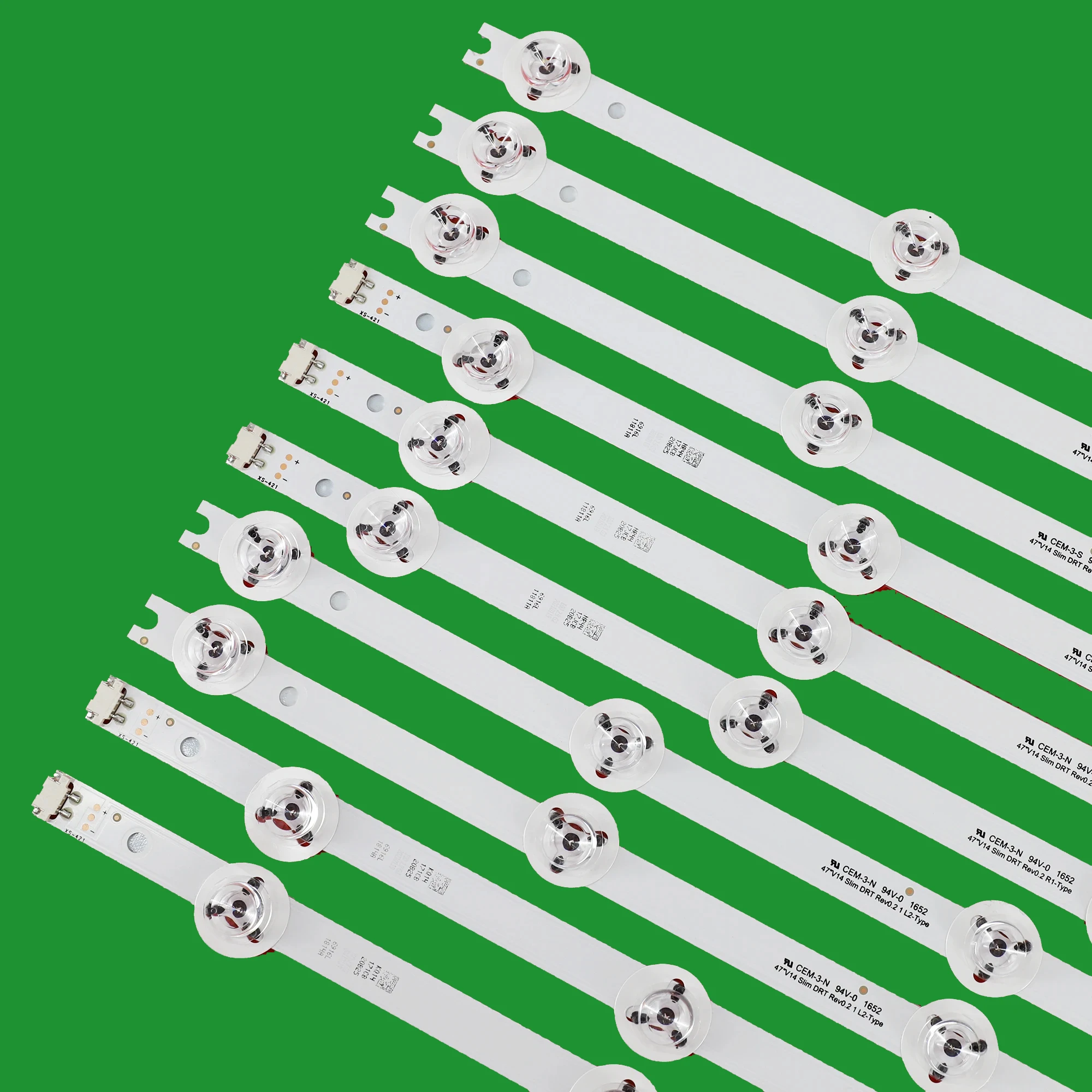 LED قطاع ل TX-47AS740 TX-47AS802B TX-47AS740B TX-47AS650E TX-47ASW654 TX-47ASW754 LC470DUF-VGF1 VG F1 6916L-1812A 6916L-1813A