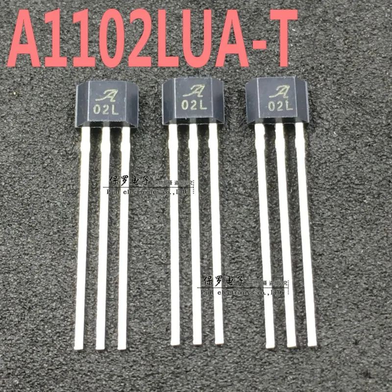 10Pcs/A02L Monopole Magnetic Hall Switch Element A1102LUA-T 02L Hall Sensor, High Temperature Resistance
