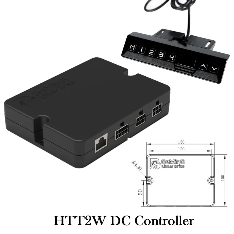 12V 24V DC Synchronized Control Box and Digital Handset with Memory Function for Linear Actuator