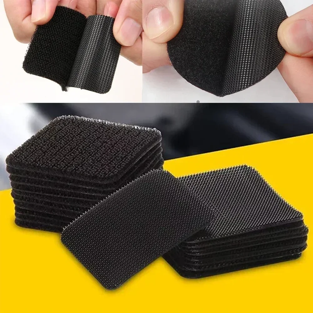 Nonslip Household Car Floor Mat Tapes Carpet Tape Self-adhesive Floor Mats Fixing Stickers Fastener Clips Retention Holders Grip