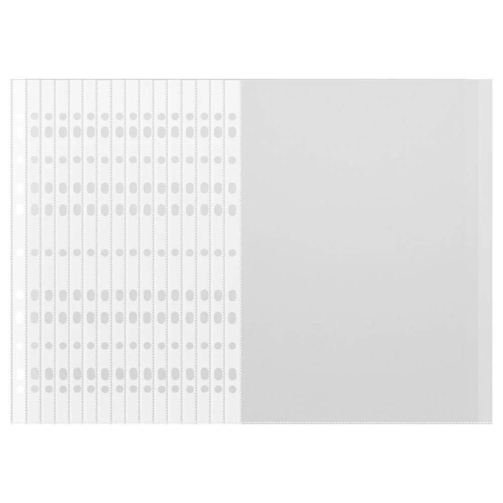 

100 Pcs File Folder Inserts Clear Document Folders Documents Bag A4 Bags Storage Transparent Envelope Loose Leaf