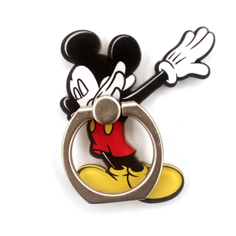 Cartoons Funny Mickey Style Male Female Universal Folding Replicate Mobile Phone Finger Ring Holder