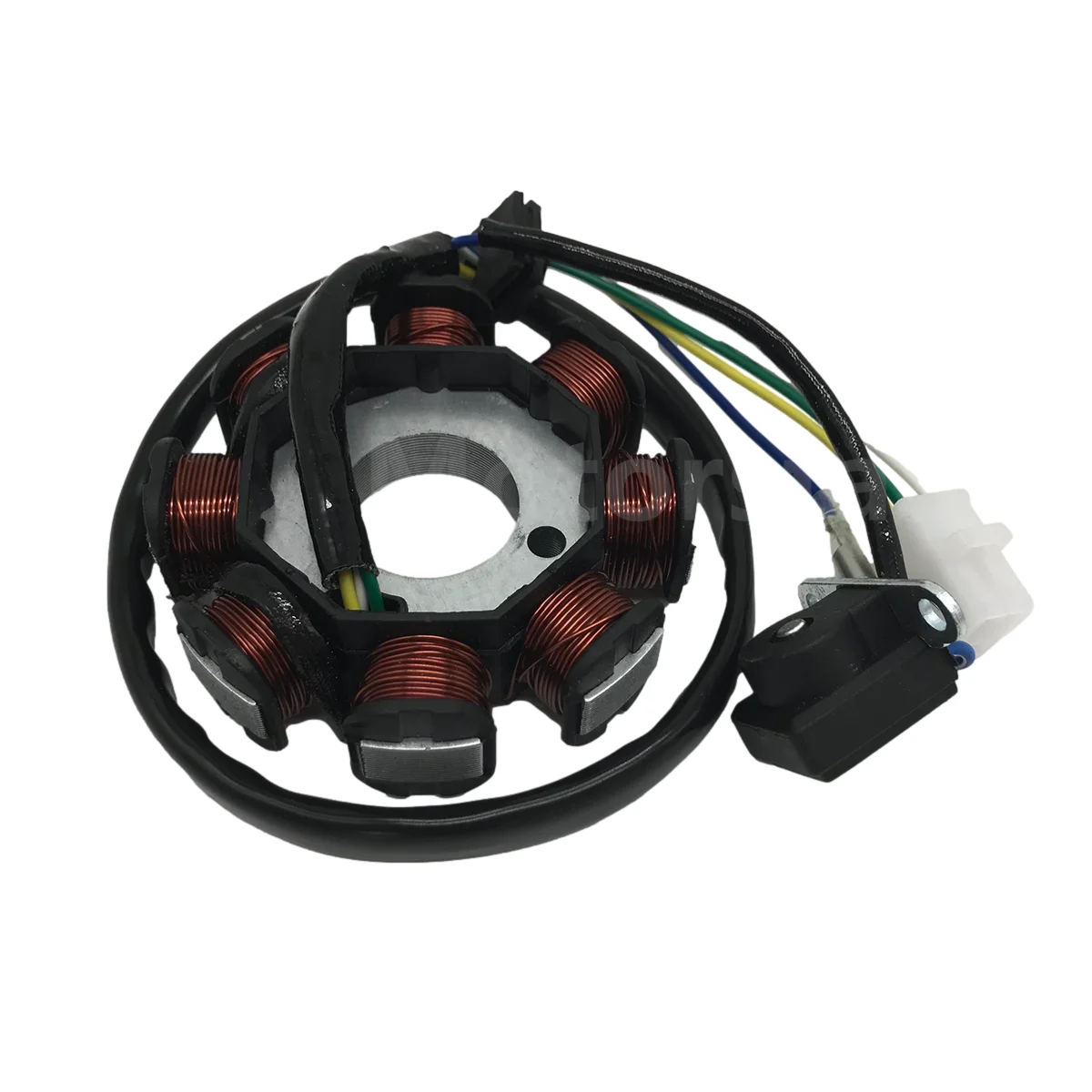 For GY6 50CC 125CC 150cc Scooter Motorcycle ATV 8 Pole Stator 4 Wires Magneto