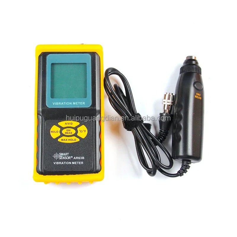 Smart Sensor AR63B Digital Precision Vibration Meter Tester Gauge Analyzer