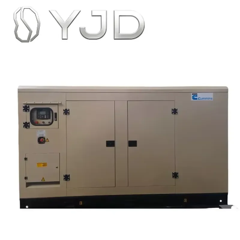 YJD 100kva Silent Diesel Generator Auto Start 220V Rated Voltage 100kw Power 3-Phase