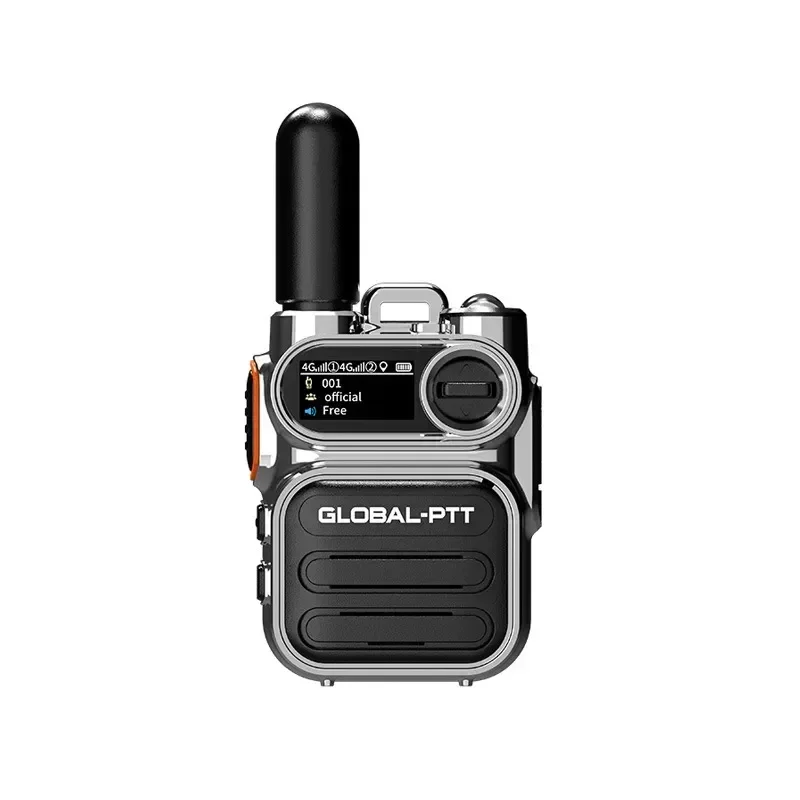 Global public network 4G walkie-talkie Handheld two-way mini walkie-talkie with flashlight unlimited distance of 5000 km