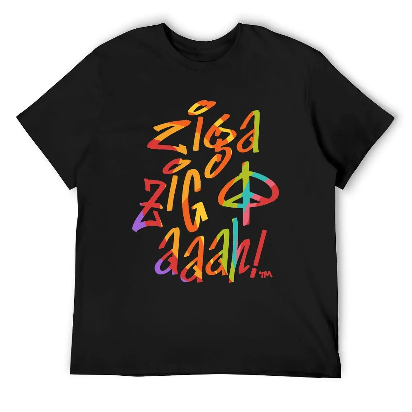 

Ziga Zig Aaah! T-Shirt baggy shirts oversizeds graphic tee shirt summer top t shirt men