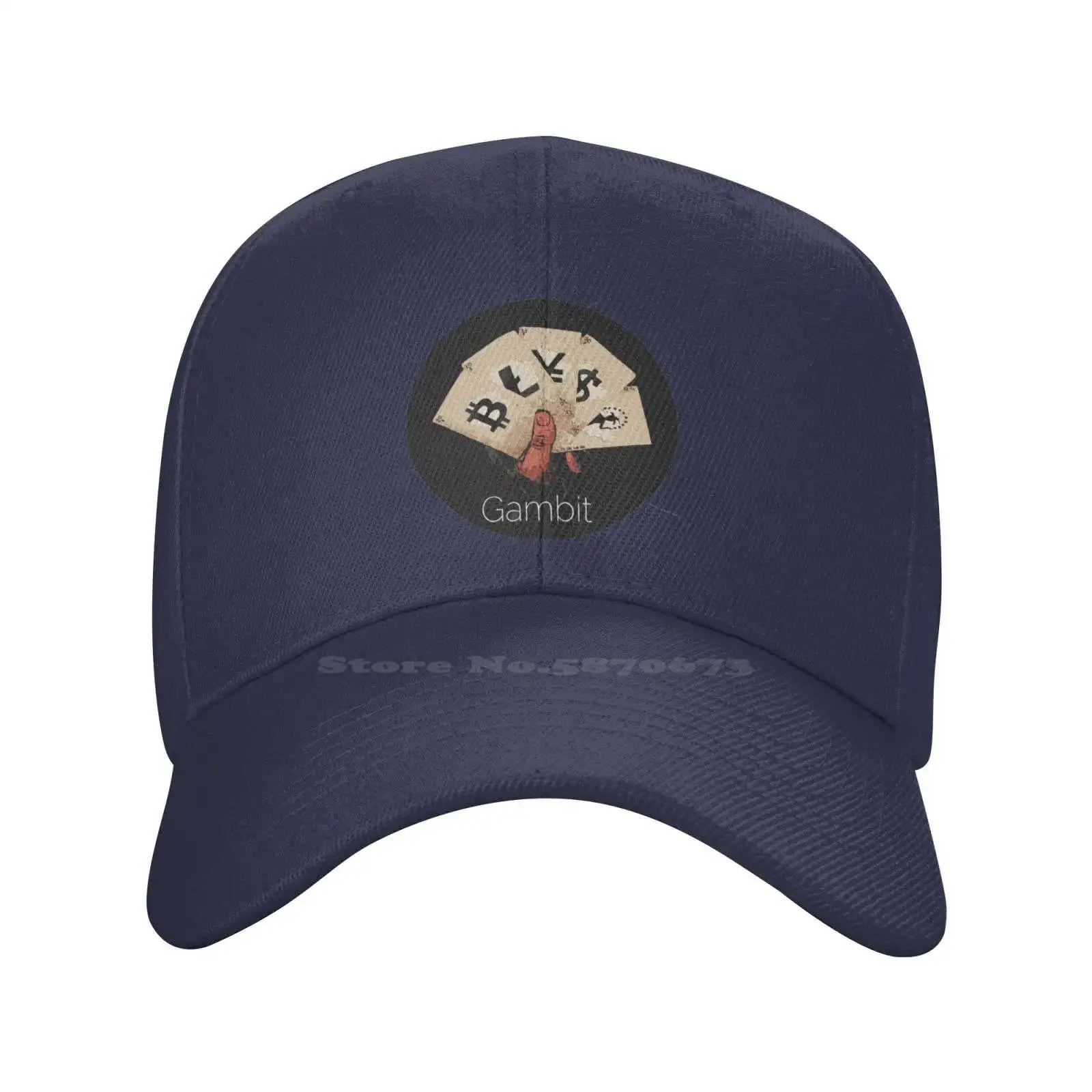 Gambit (Gam) Top-Qualität Logo Denim Cap Baseball Cap Strick mütze
