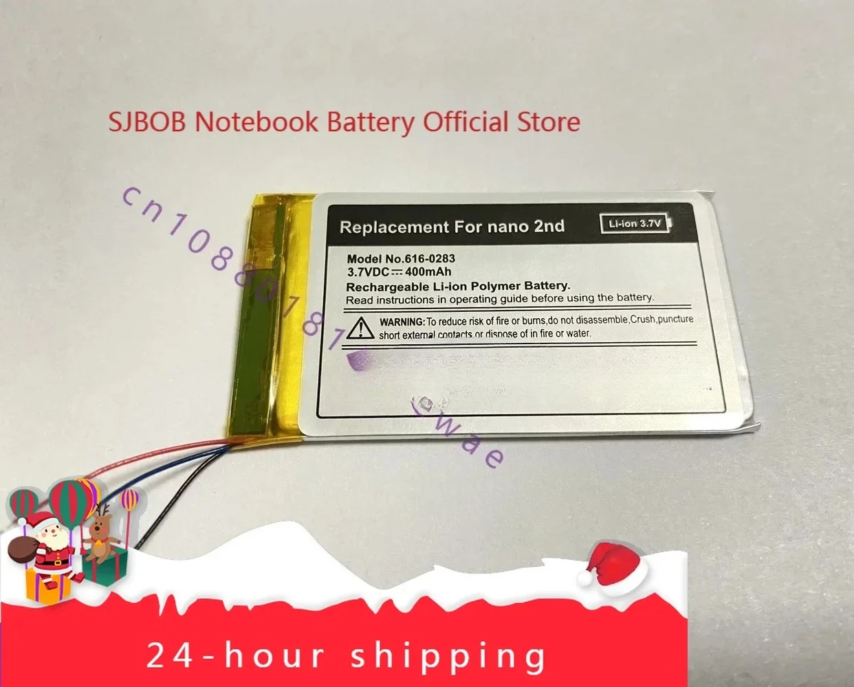 For ipod Nano2 IPod 2 Generation  2G 4G 6G  A1199 Battery 616-0283