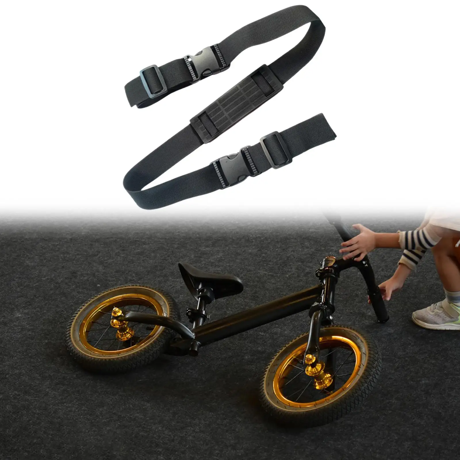 สายสะพายไหล่สกู๊ตเตอร์สายรัดแบบปรับได้ทดแทนอุปกรณ์เสริมระดับมืออาชีพพร้อมแผ่นรองไหล่กันลื่นสำหรับกระดานสกี