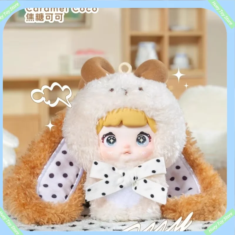 

Новинка 2025 года, оригинальная серия Nommi Baby Sweetheart Bunny, виниловая коробка для лица, аниме-фигурки, подвеска, милая кукла, сборная модель, подарочные игрушки